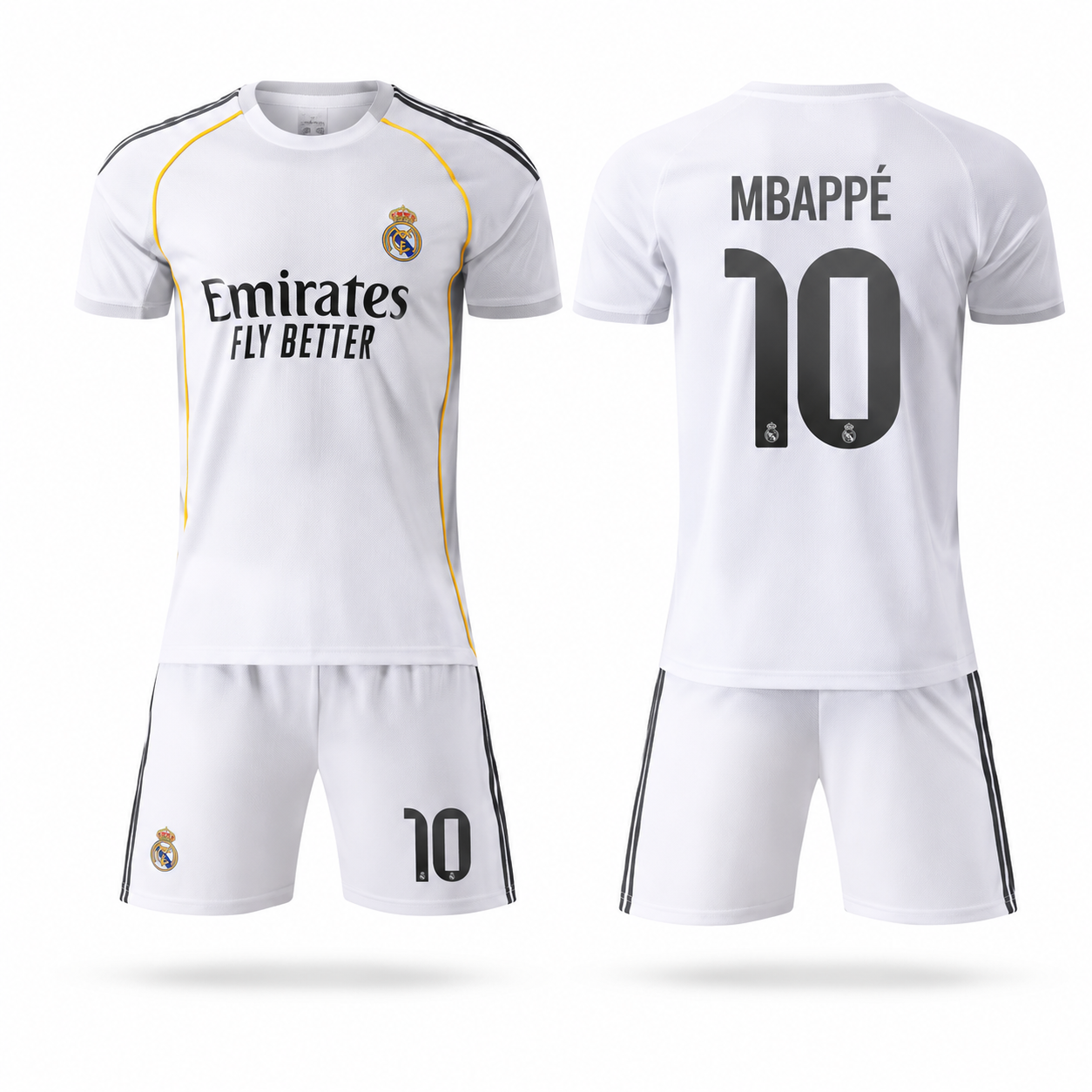 MBAPPE #10 Real Madrid Home Jersey, 2025/2026