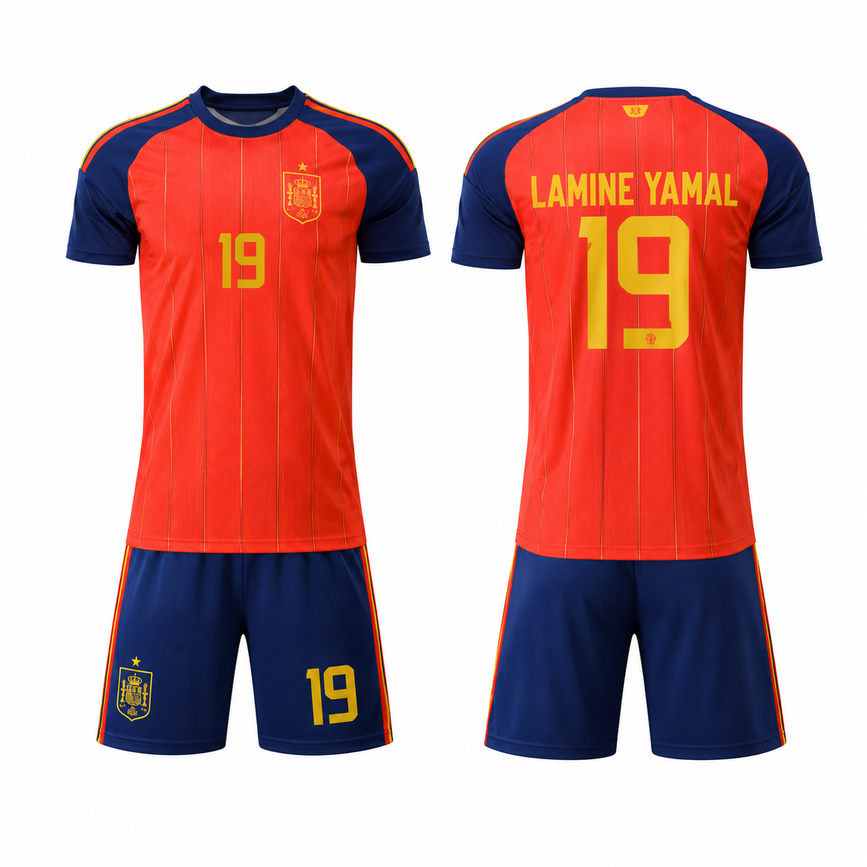 LAMINE YAMAL #19 Spain Home Jersey, 2026/2027