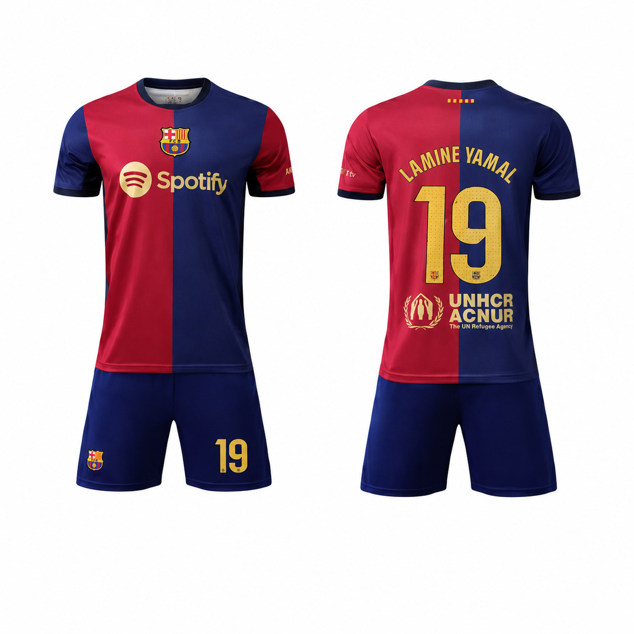 LAMINE YAMAL #19 Barça Home Jersey, 2025