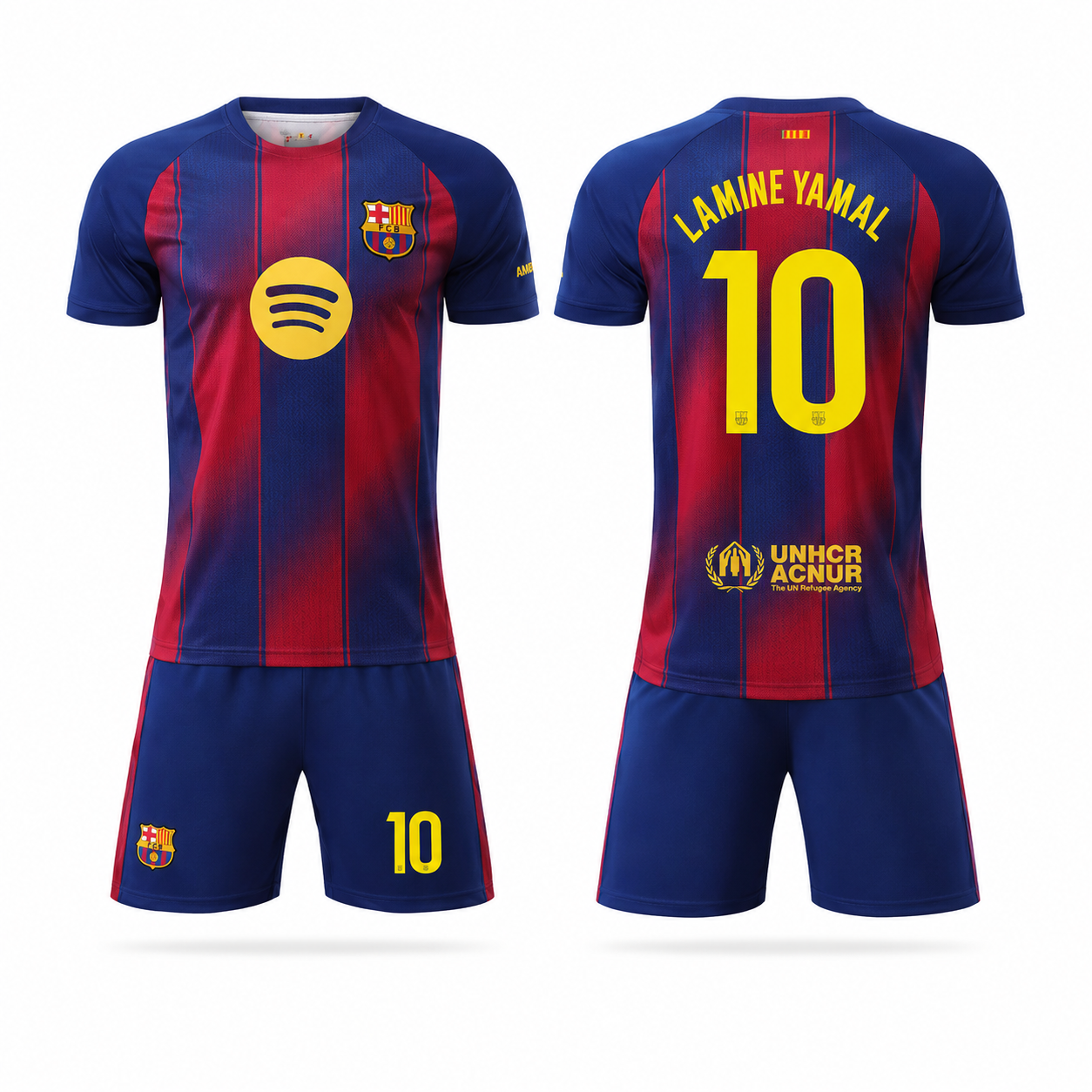 LAMINE YAMAL #10 Barça Home Jersey, 2025/2026