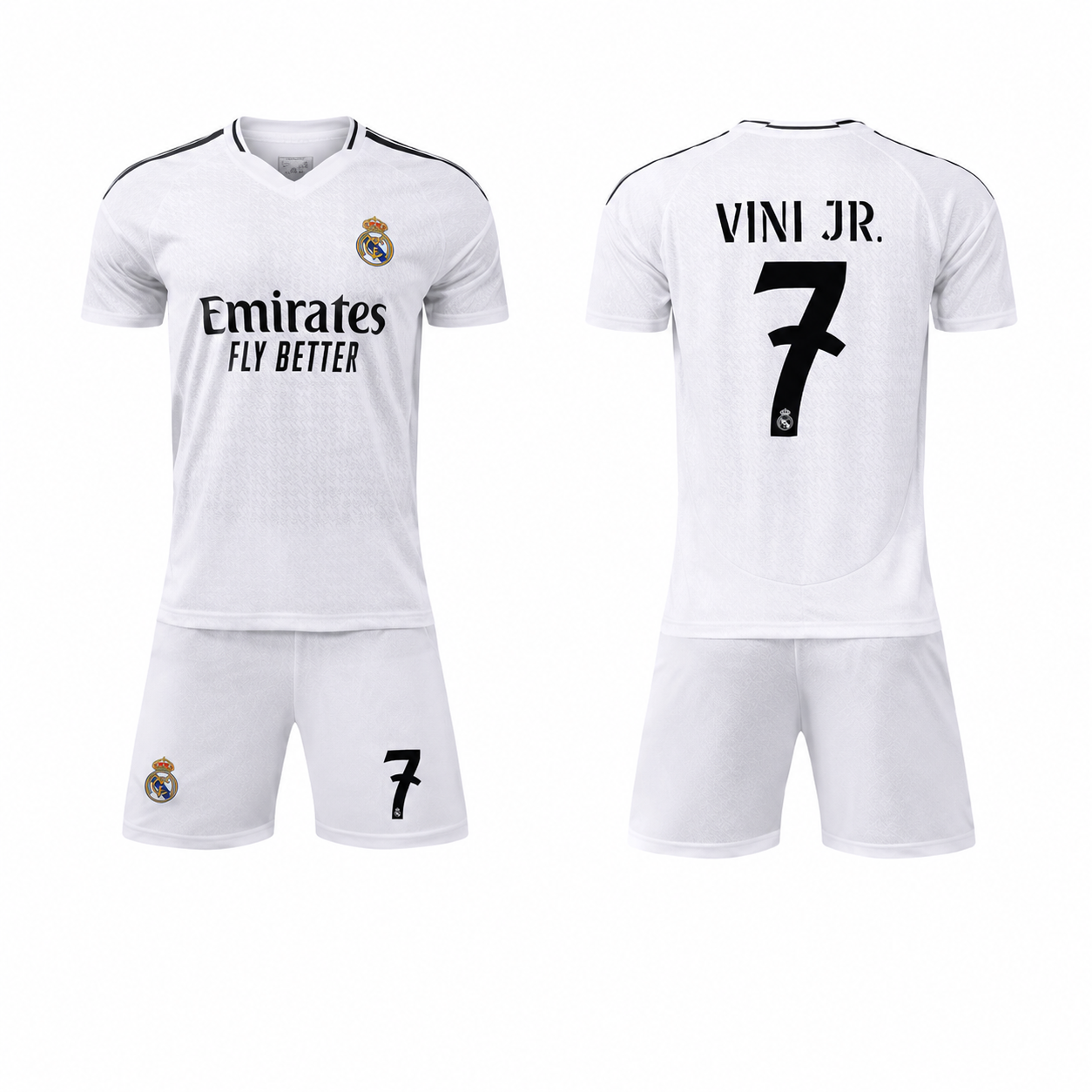 VINI JR #7 Real Madrid Home Jersey, 2025