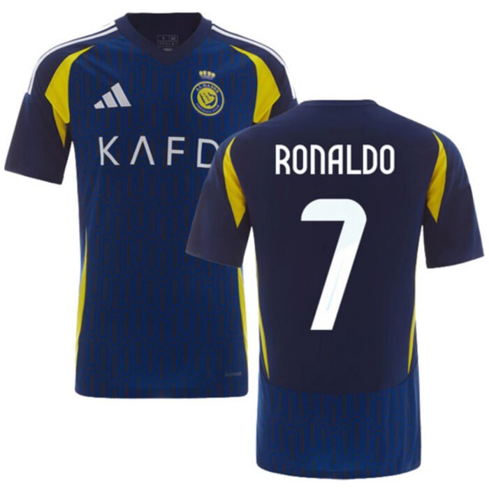 Ronaldo #7 Al Nassr Away Jersey 2024/25 – ACL Font